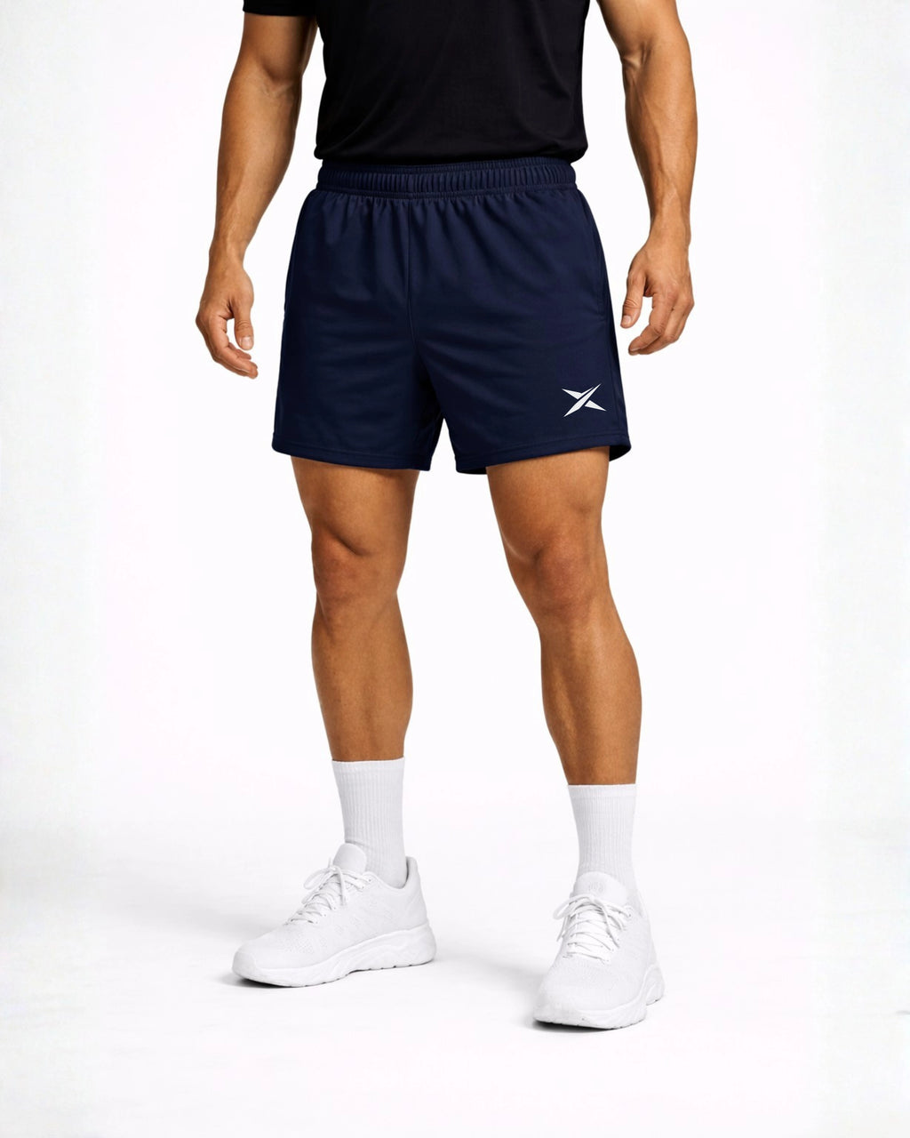 Deep Navy Athletic Shorts
