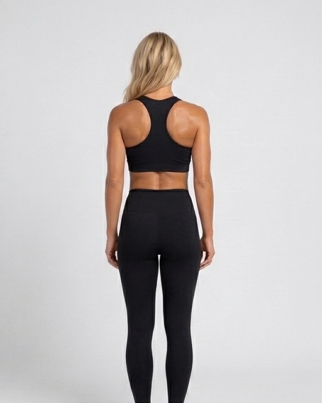 Black Padded Sports Bra