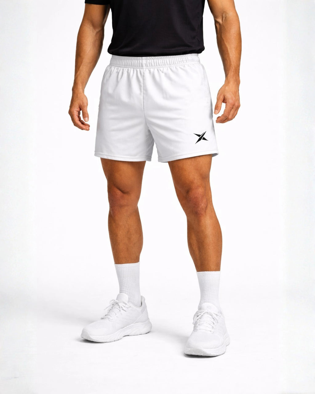 White Athletic Shorts