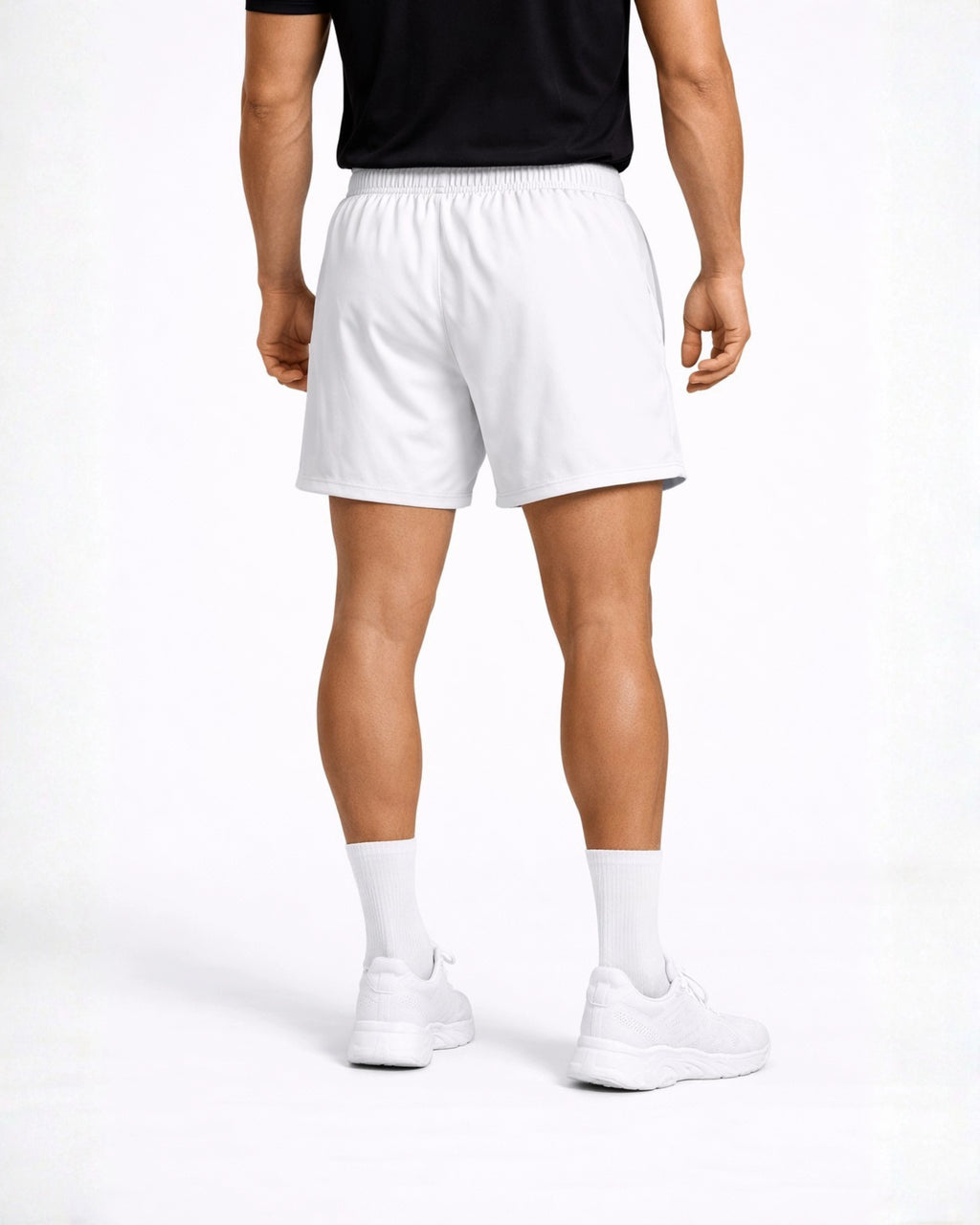 White Athletic Shorts