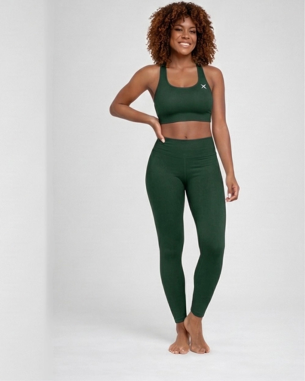 Emerald Padded Sports Bra