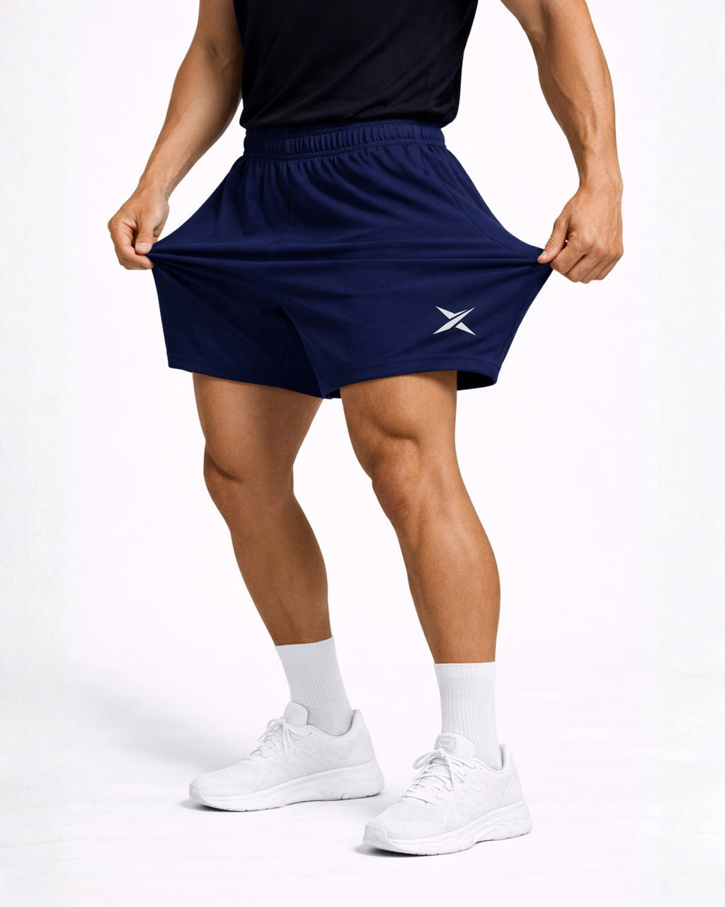 Deep Navy Athletic Shorts